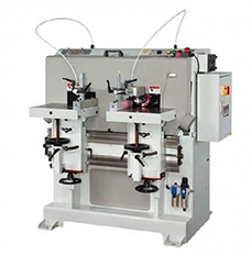 CK-K6 Automatic Twin Table Round-End Tenoner Cutter-Running Type